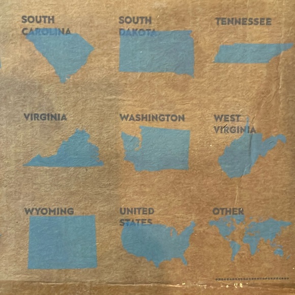 Bamboo Virginia State Cutting Board - Picture 12 of 13